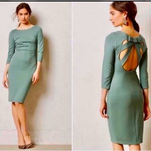 Bailey 44 midi dress with bow in back